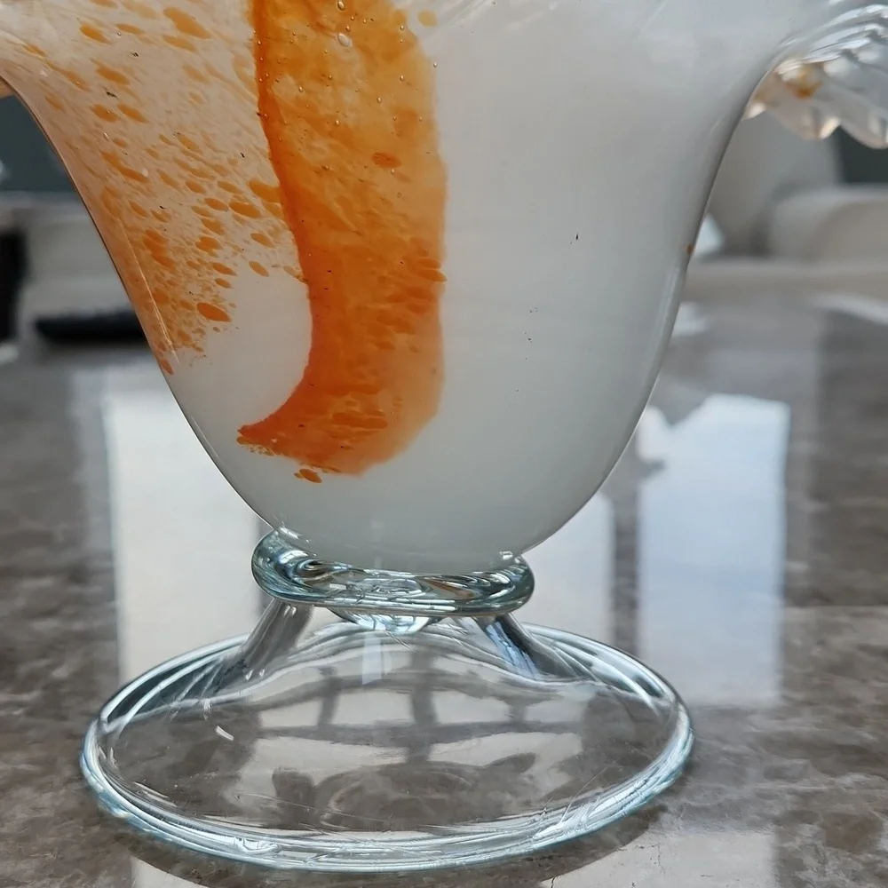 Hand Blown Basket, 11